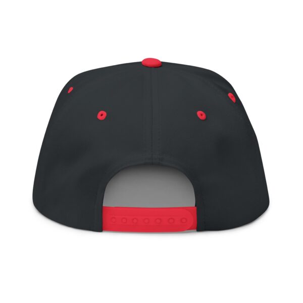Christian men's Child of God Flat Bill Cap Hat (Embroidery) - Image 2