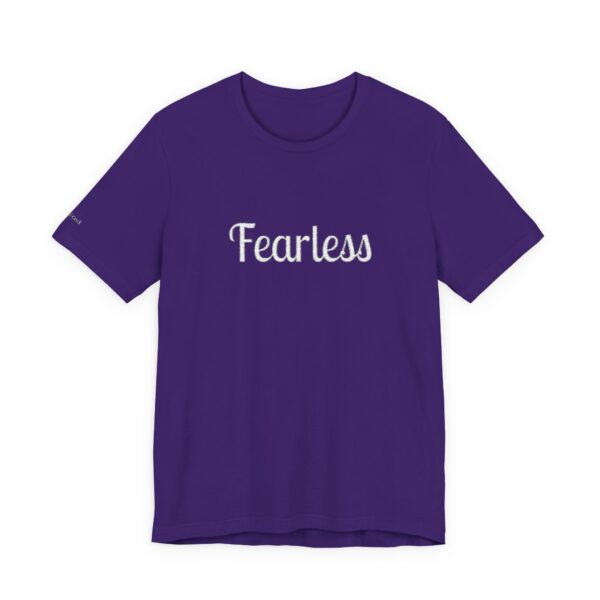 Christian women's fearless Jersey Short Sleeve Tee T-Shirt (Embroidery) - Image 58
