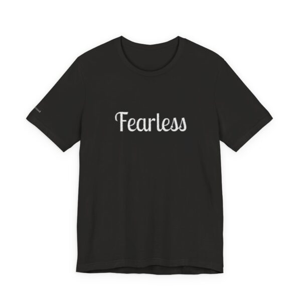 Christian women's fearless Jersey Short Sleeve Tee T-Shirt (Embroidery) - Image 14