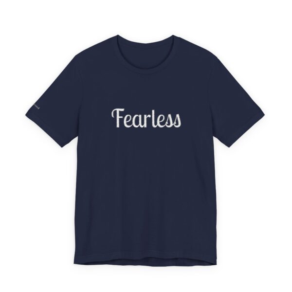 Christian women's fearless Jersey Short Sleeve Tee T-Shirt (Embroidery) - Image 54