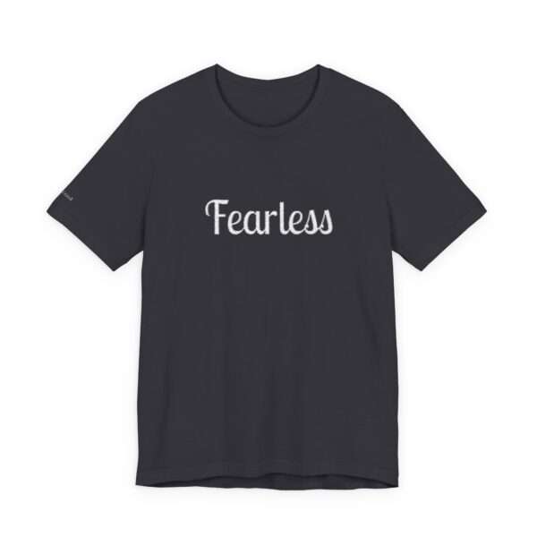 Christian women's fearless Jersey Short Sleeve Tee T-Shirt (Embroidery) - Image 26