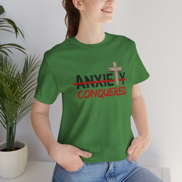 Christian women’s anxiety cross T-Shirt - Image 22