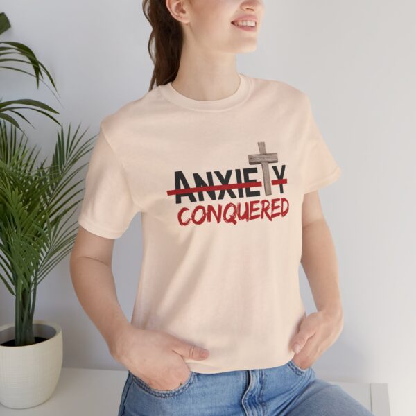 Christian women’s anxiety cross T-Shirt - Image 13