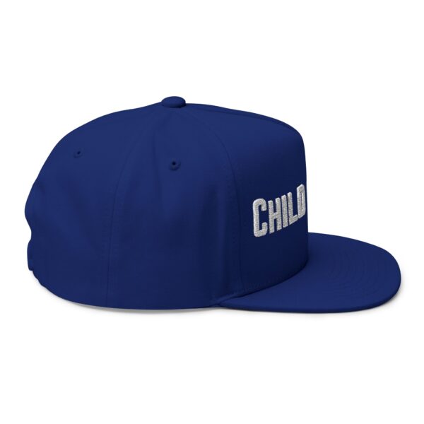 Christian men's Child of God Flat Bill Cap Hat (Embroidery) - Image 8