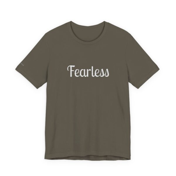Christian women's fearless Jersey Short Sleeve Tee T-Shirt (Embroidery) - Image 18