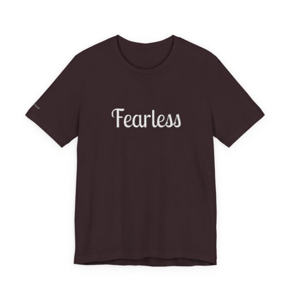 Christian women's fearless Jersey Short Sleeve Tee T-Shirt (Embroidery) - Image 66
