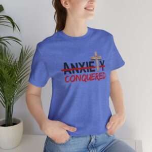 Christian women’s anxiety cross T-Shirt