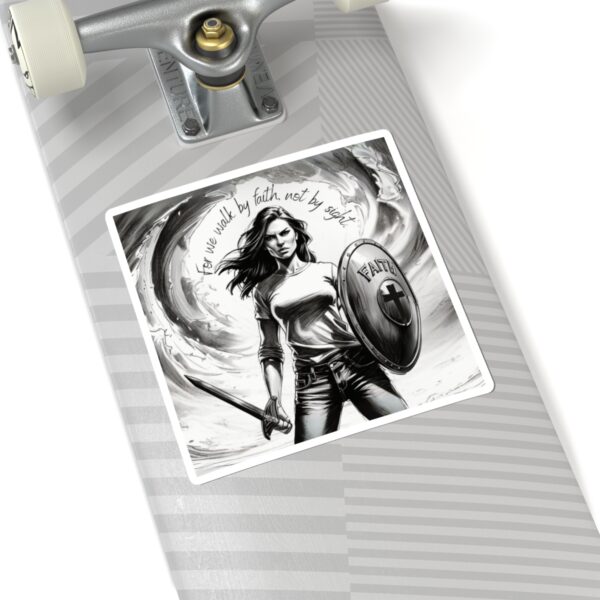 Christian scripture walk by faith Sticker - Image 8