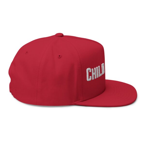 Christian men's Child of God Flat Bill Cap Hat (Embroidery) - Image 24