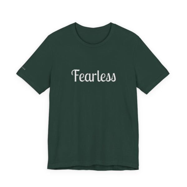 Christian women's fearless Jersey Short Sleeve Tee T-Shirt (Embroidery) - Image 38