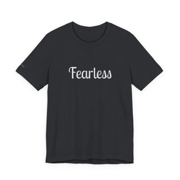 Christian women's fearless Jersey Short Sleeve Tee T-Shirt (Embroidery) - Image 30