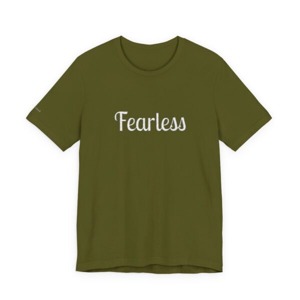 Christian women's fearless Jersey Short Sleeve Tee T-Shirt (Embroidery) - Image 22