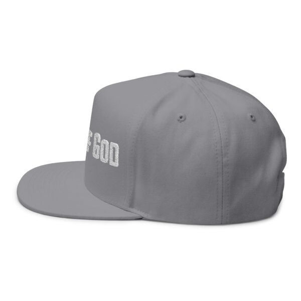 Christian men's Child of God Flat Bill Cap Hat (Embroidery) - Image 11