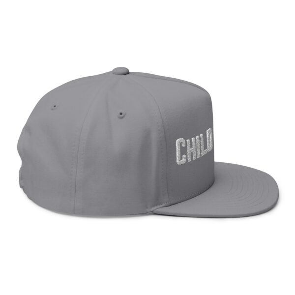 Christian men's Child of God Flat Bill Cap Hat (Embroidery) - Image 12