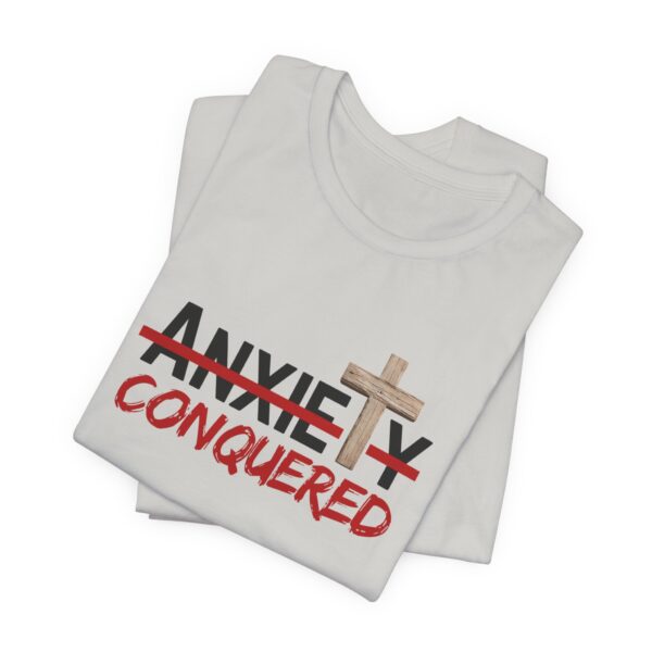 Christian women’s anxiety cross T-Shirt - Image 18