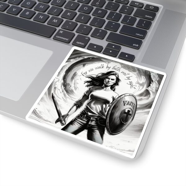 Christian scripture walk by faith Sticker - Image 5