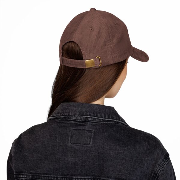Christian Child of God Vintage Corduroy Cap Hat (Embroidery) - Image 3