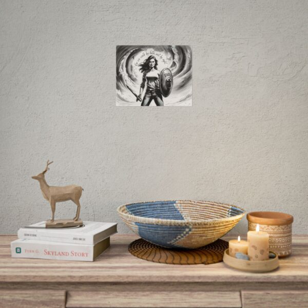 Christian scripture walk by faith poster print wall decor - Image 24