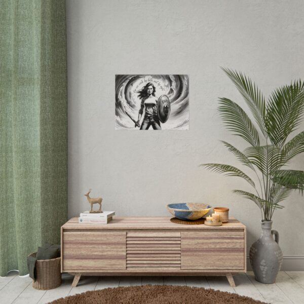 Christian scripture walk by faith poster print wall decor - Image 40