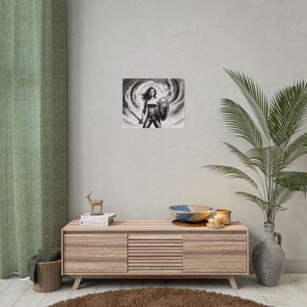 Christian scripture walk by faith poster print wall decor - Image 36