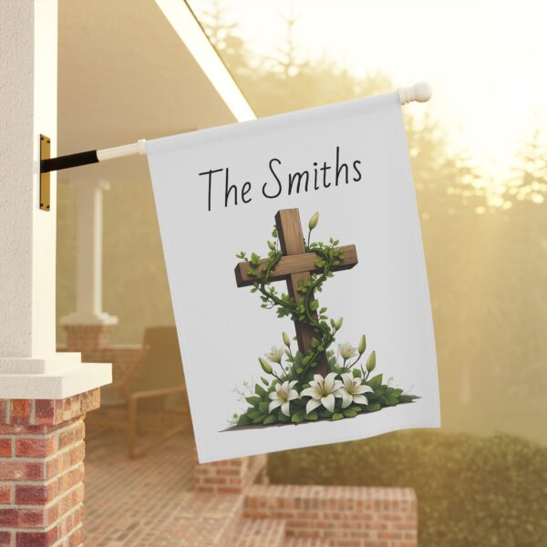 Christian custom banner last name Garden & House warming (Banner only) - Image 8