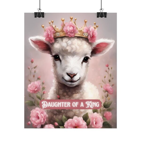 Christian daughter of a king poster print wall decor - Image 2