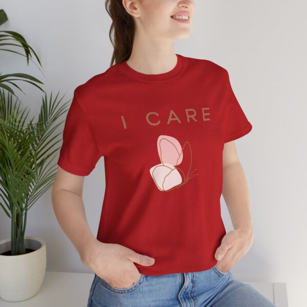 Christian women’s I care T-Shirt - Image 37