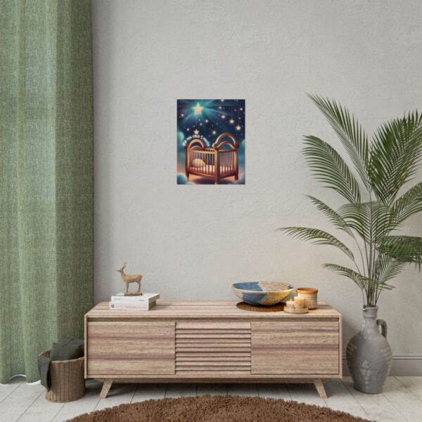 Christian For this child I prayed scripture baby poster print wall decor - Image 32
