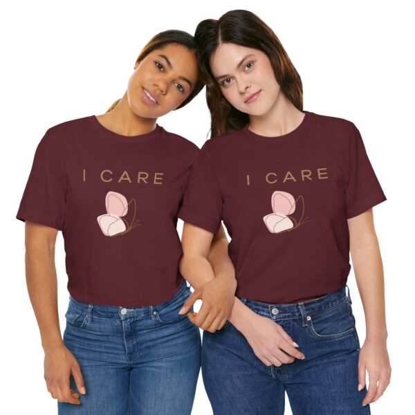 Christian women’s I care T-Shirt - Image 35