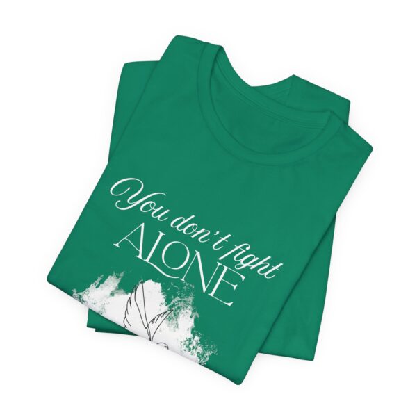 Christian women’s you don't fight alone Holy Spirit T-Shirt - Image 18
