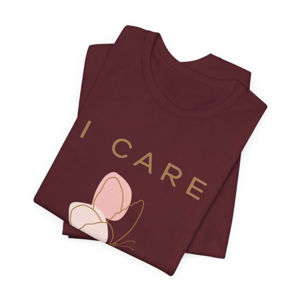 Christian women’s I care T-Shirt - Image 36