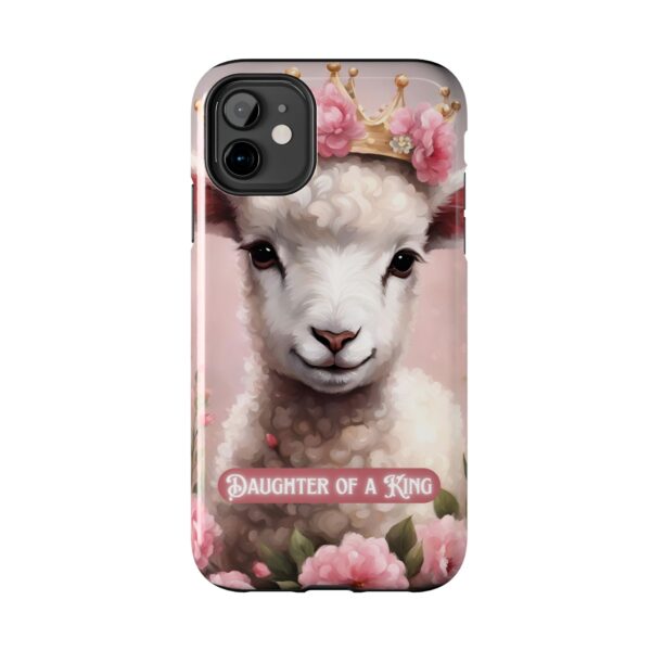 Christian Daughter of a King phone impact resistant case multiple sizes - Image 2
