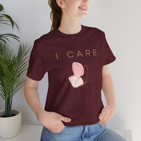 Christian women’s I care T-Shirt - Image 34