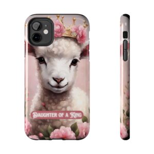 Christian Daughter of a King phone impact resistant case multiple sizes